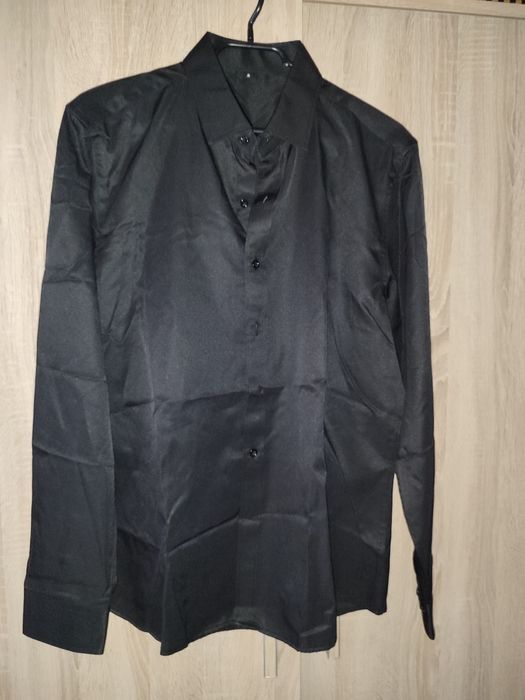 Koszula męska czarna