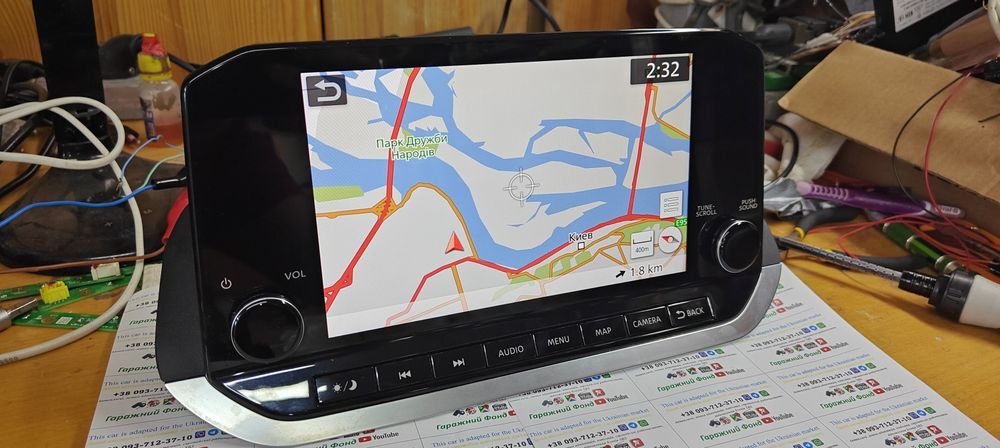 Rogue 2018-2024 русификация магнитолы карты Украины Евро частоты