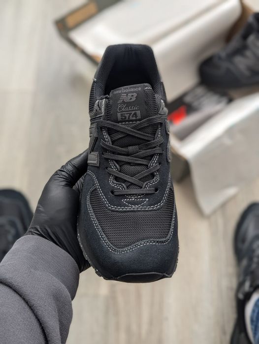 Чоловічі кросівки New Balance 574 Black 41-45р