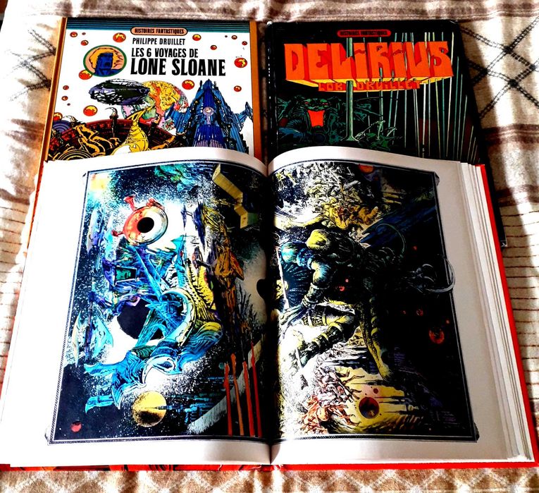 BD - Philippe Druillet - 6 Voyages Lone Sloane / Delirius / Gail