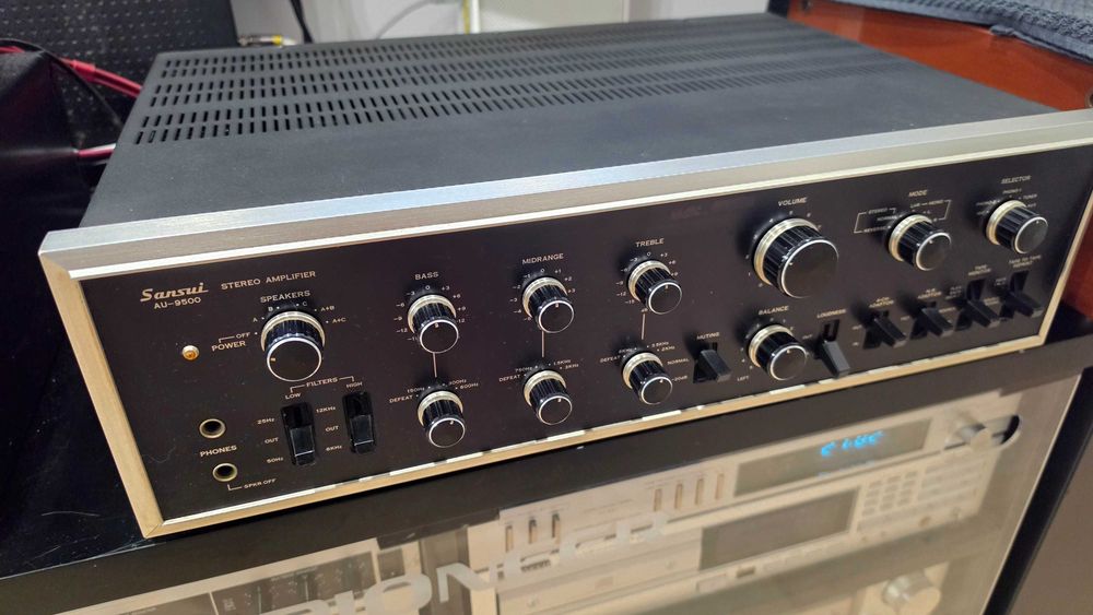 Wzmacniacz Sansui AU9500 po serwisie, piękny stan