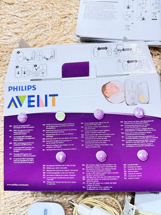 Intercomunicador para bebe philips avent scd502