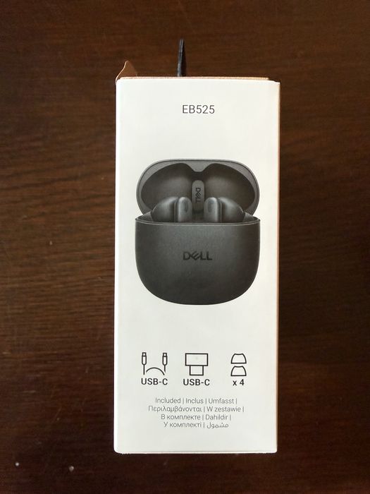 Sluchawki bezprzewodowe douszne ANC Dell Pro Plus EB525 earbuds