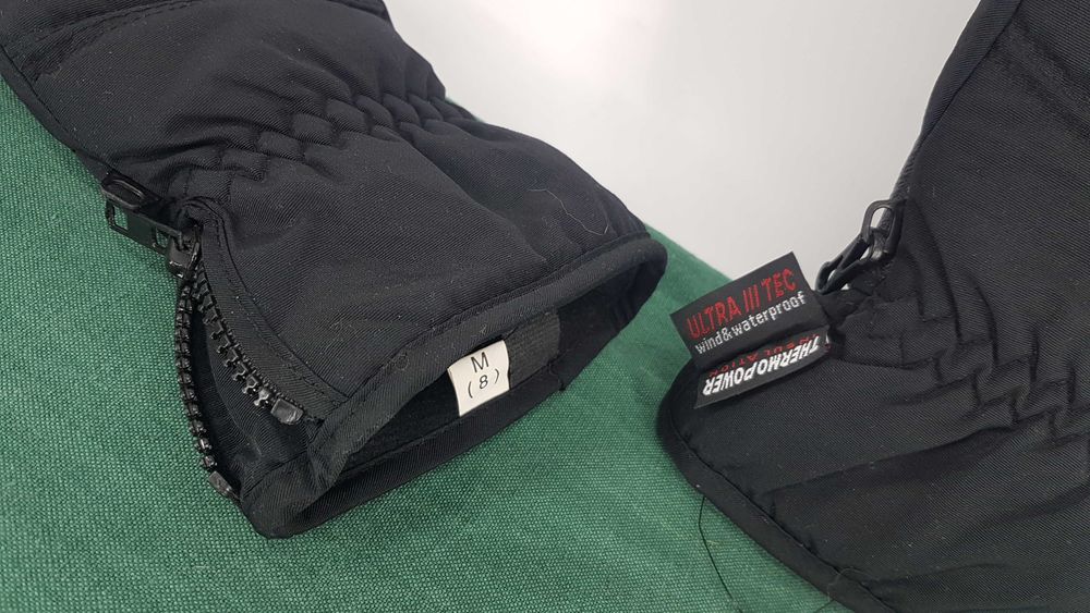 Зимние термо перчатки горнолыжные Alpine Skiing размер M / 8