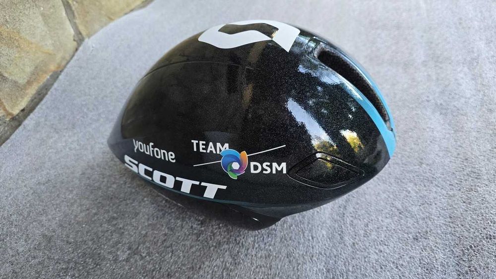 Велосипедний шолом для трыатлону Scott Split Plus time trial helmet