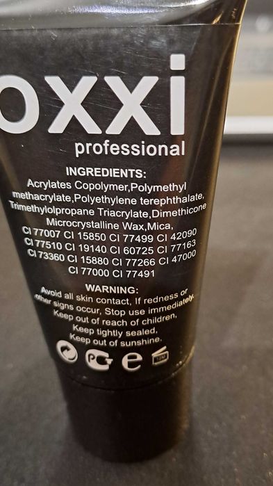 Oxxi professional. Acryl gel. 07. 30ml. Novo