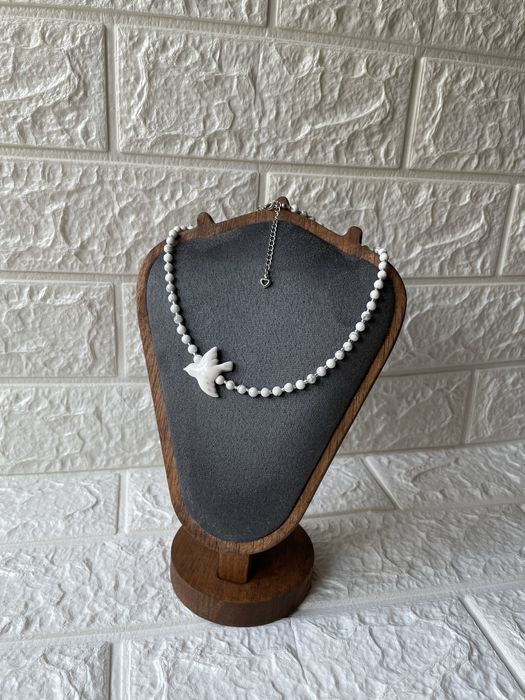 Намисто з кахалонгу з горлицею