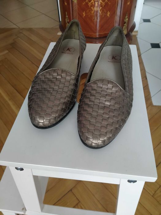 Baleriny eleganckie wygodne firmy K Wider Styling r.40.5 /26cm