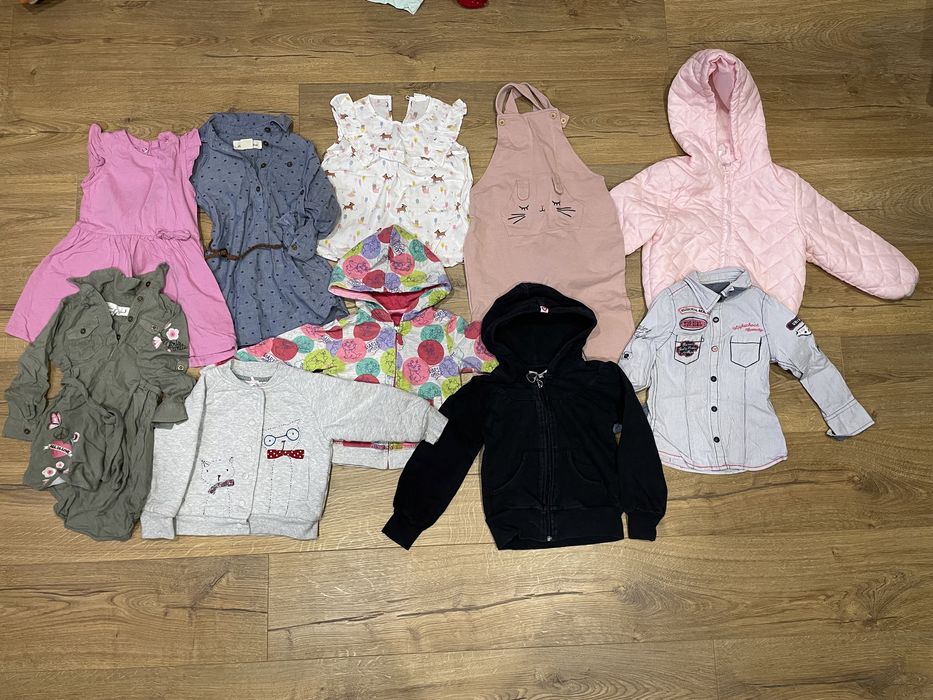 Mega paka dla dziewczynki rozm. 92 H&M cool club by smyk