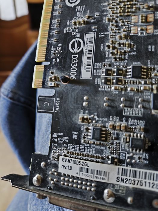 Видеокарта Nvidia GeForce 710  2 GB DDR5