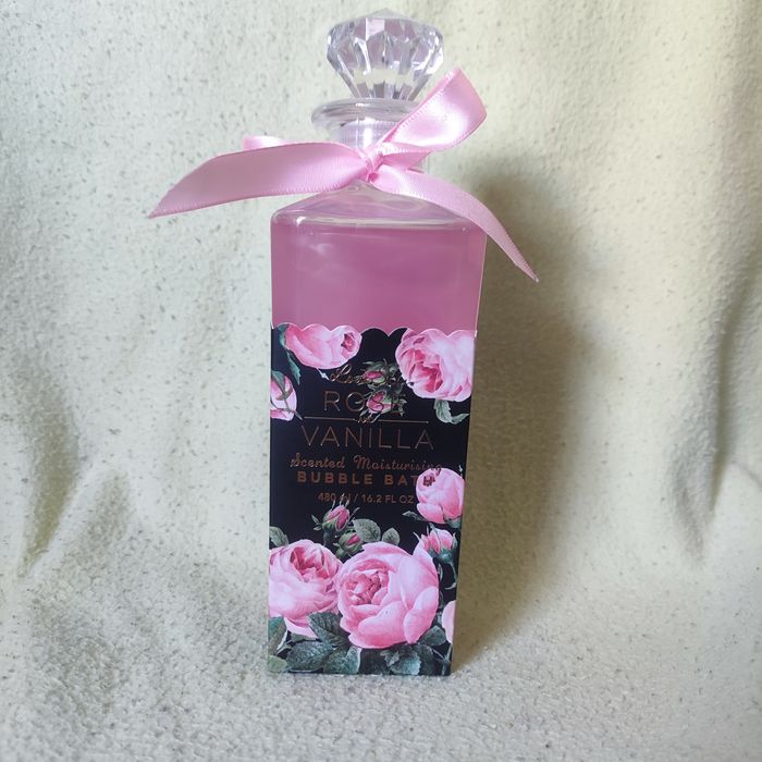 love skin rose vanilla bubble bath