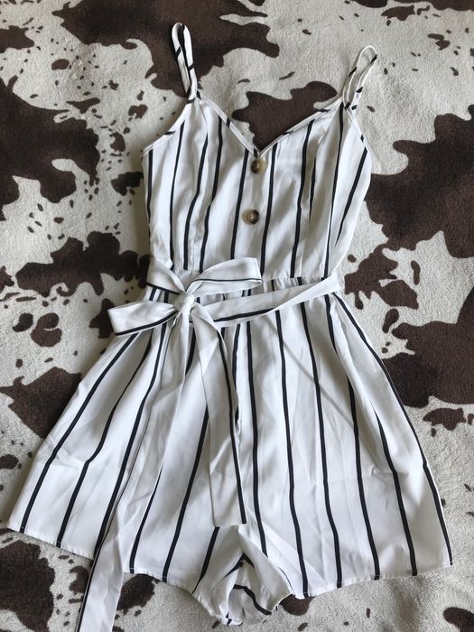 комбинезон в смужку, ромпер