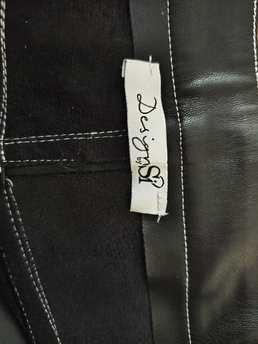 Spodnie z ecoskóry r.S/M