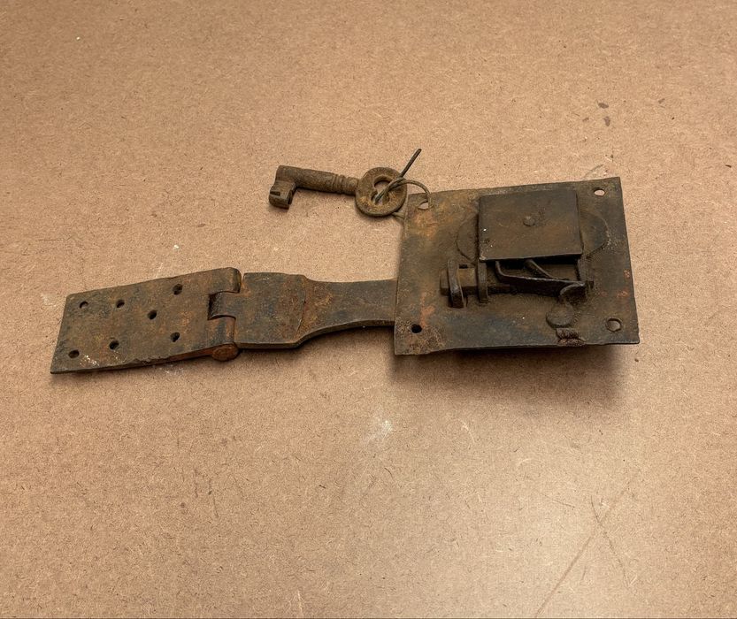 Fechadura de porta antiga