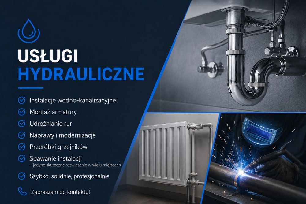 Usługi hydrauliczne i gazownicze