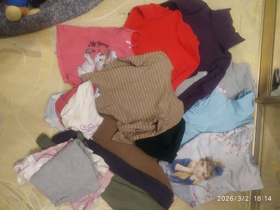 Пакт одежды для девочки, одежда, бесплатно