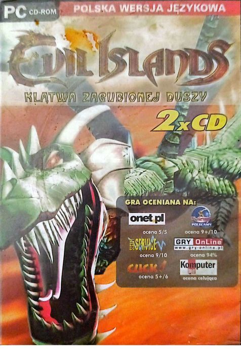 Evil Islands Klątwa zaginionej duszy pc 2 x cd