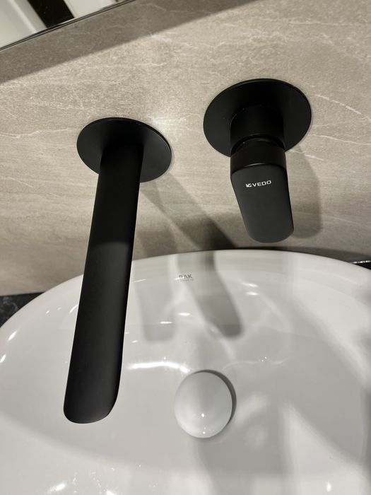 Bateria umywalkowa ścienna VBA5012/CZ Vedo