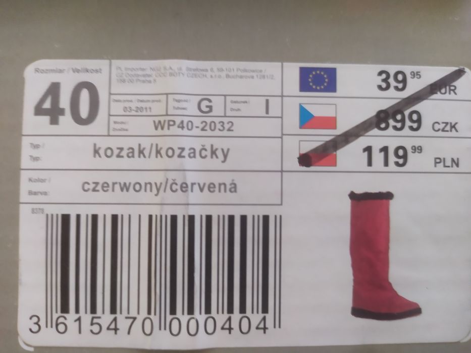 Buty kozaki ocieplane kożuszkiem