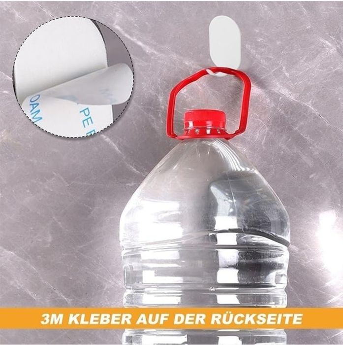 Samoprzylepne wieszczki na ręczniki metalowe