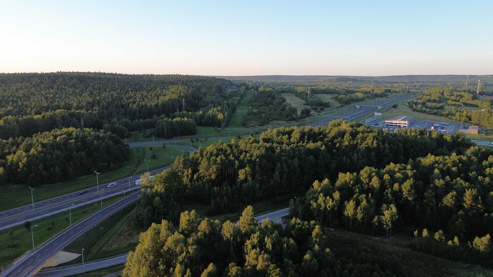Działka leśna 772 m² Dąbrowa k. Kielc – blisko S7 / Węzła Kielce Północ - Widok 2