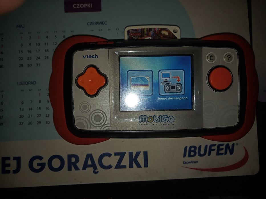Konsolola Mobigo Vtech+cartige Auta 2