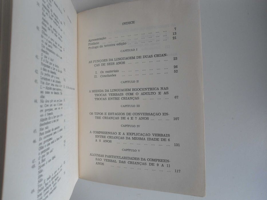 A linguagem e o pensamento da criança por Jean Piaget
