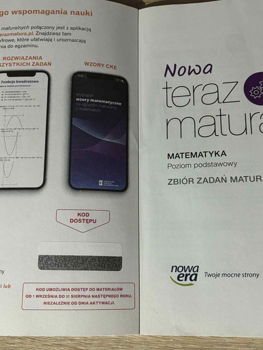 Sprzedam zbiór zadań naturalnych nowa era nowa teraz matura
