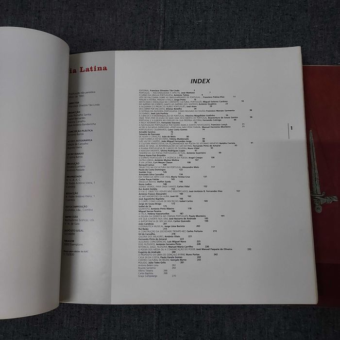 Via Latina Forum Confrontação Ideias+Suplemento Macau 1991