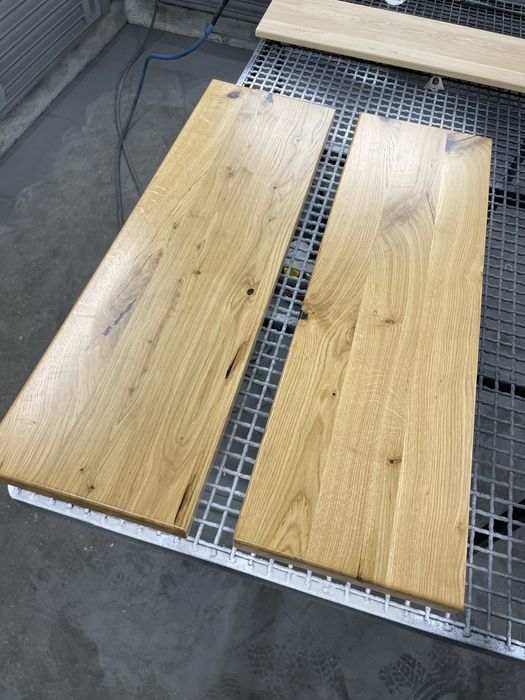 Настінні полички з дуба /полки з масиву дерева / полки настенные