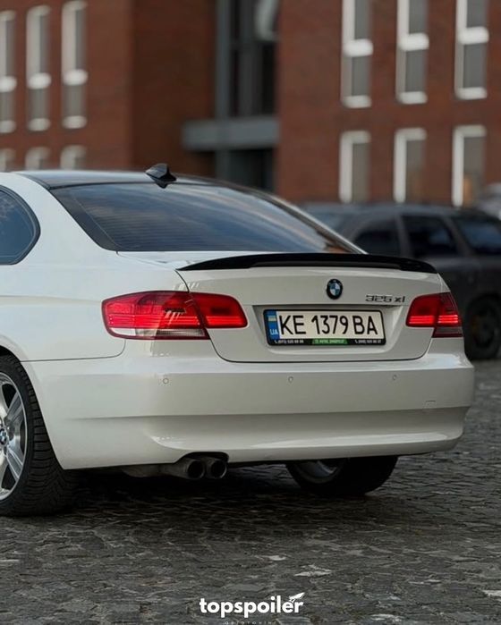 Спойлер накладка лип сабля БМВ BMW 3 E92 2006-2010 стиль M