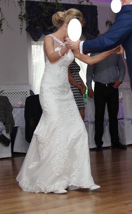 Suknia ślubna syrenka roz. 36