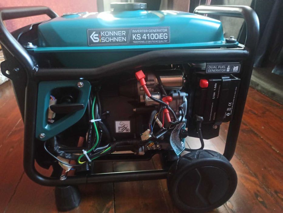 Генератор інверторний бензин-газ Könner & Söhnen KS 4100iEG 4 кВт