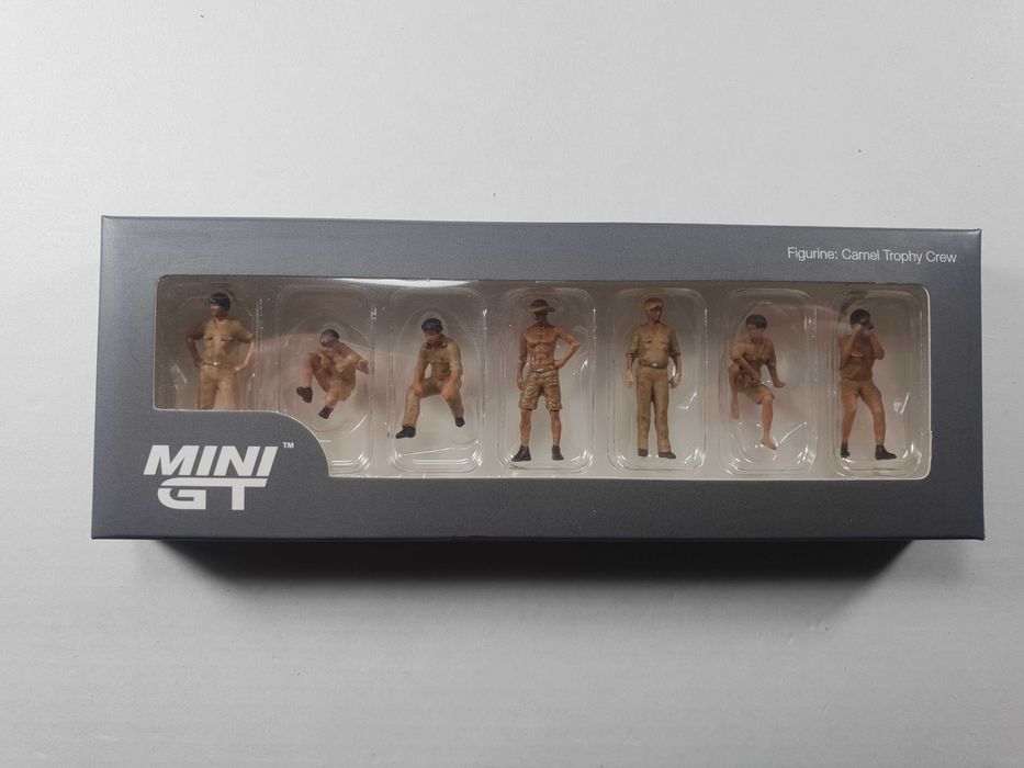 Set Mini GT 1:64 Camel Trophy Crew – 7 Statuine In Metallo Edizione Limitata MGTAC17