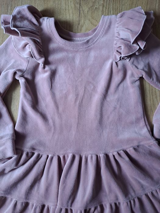 Sukienka welurowa 110