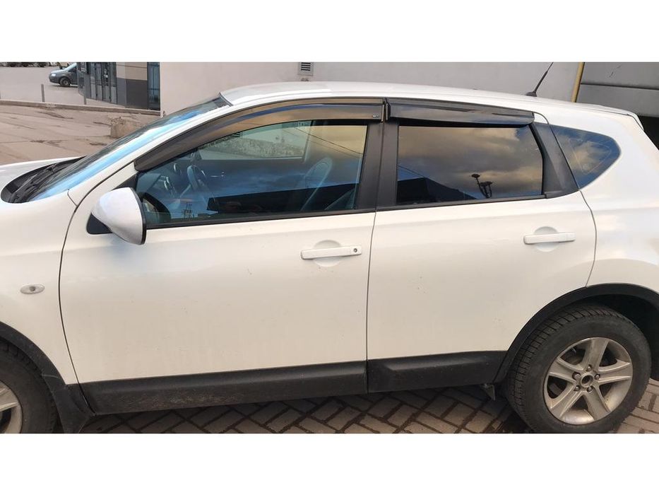 Nissan Qashqai 2007-2014 рр. Вітровики (4 шт., Sunplex Sport)