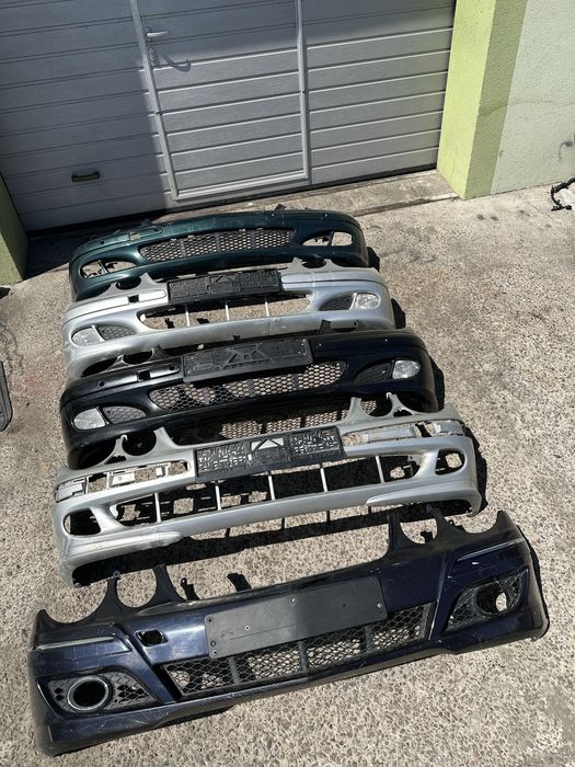 W211 mercedes капот фари бампер замок тнвд турбіна крило e class