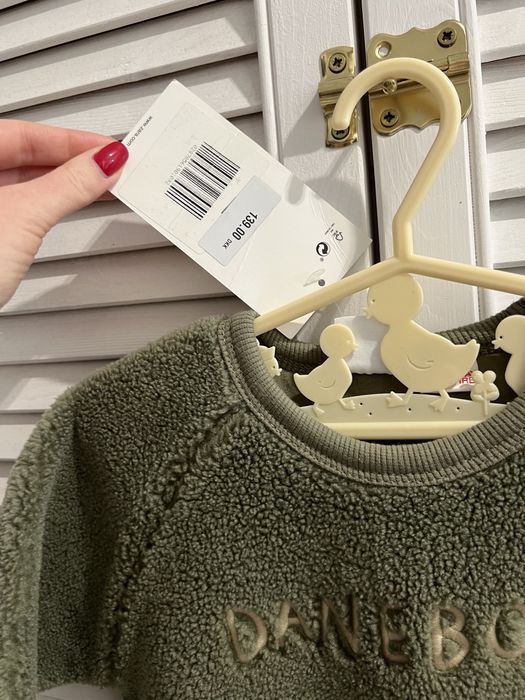 Bluza niemowlęca Zara r.74 gruba ciepła Daneborg