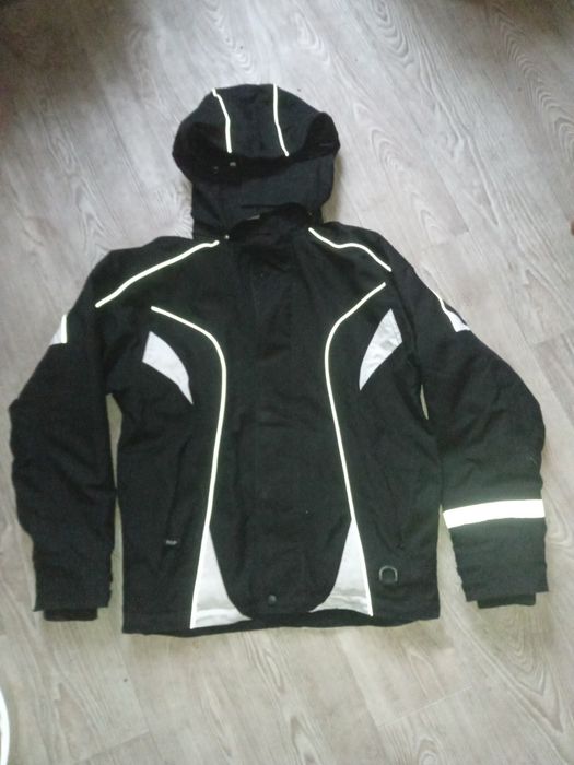 Зимова куртка з капюшоном | тепла | світловідбиваюча