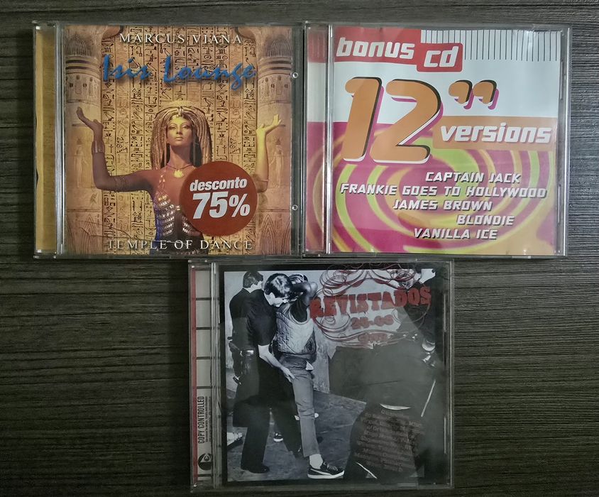7 Cds vários em bom estado