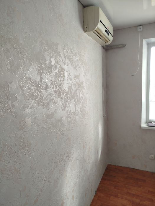 Поклейка обоев, шпаклёвка стен и др