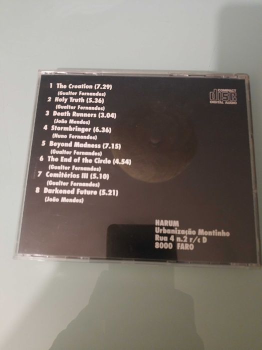 CD "Harum - The Creation" Heavy Metal Nacional