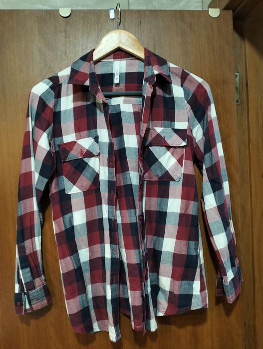 Camisa de algodão da