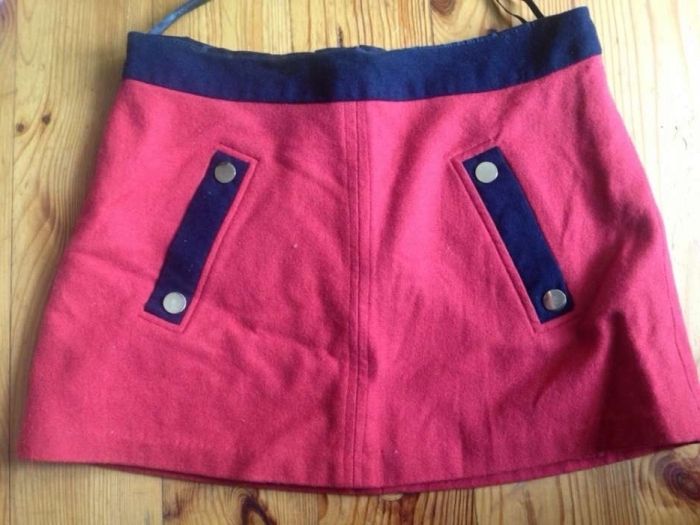 Spódnica czerwona piękna świąteczna primark atmosphere mini