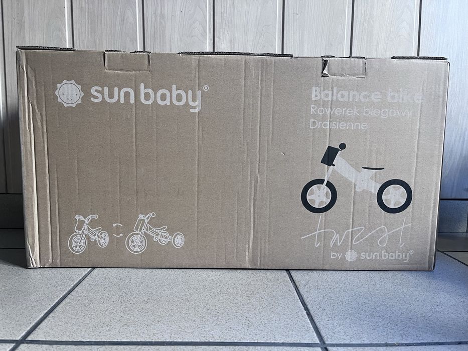 Rowerek Biegowy Sun Baby Twist 2w1 Drewniany