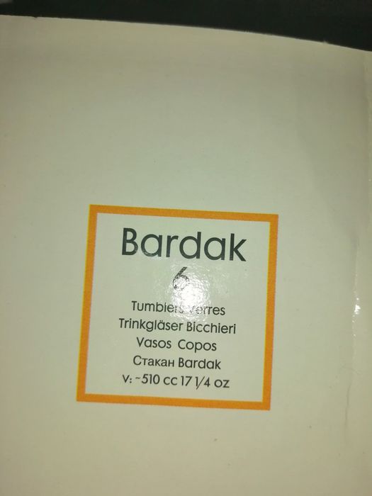 Copos novos, comprados espaço casa