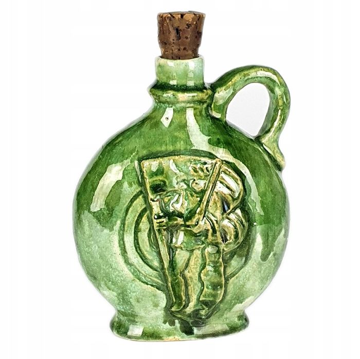 Stara Ceramiczna Buteleczka/bukłaczek