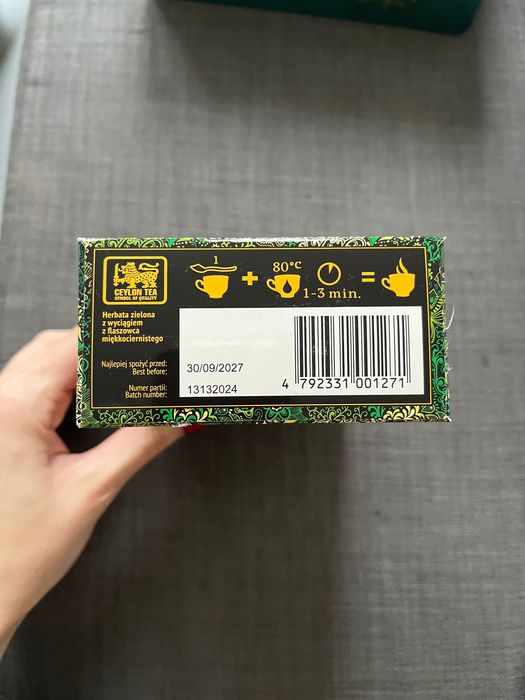 Sir Adalbert's Tea - soursop green tea