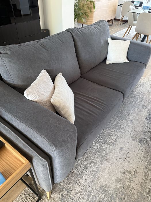 Sofa OKSOFAS Cinzento