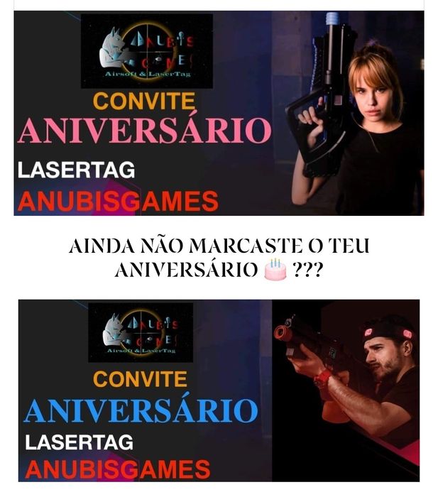 Jogos LASERTAG Festas Aniversário Team-building Grupos